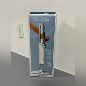 INFINITIPRO BY CONAIR 2-in-1 Cool Air Curling Iron and Flat Iron Luxe OPEN BOX